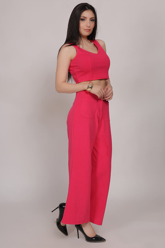 Valentino Cord Set - Pink - FuchsiaBless