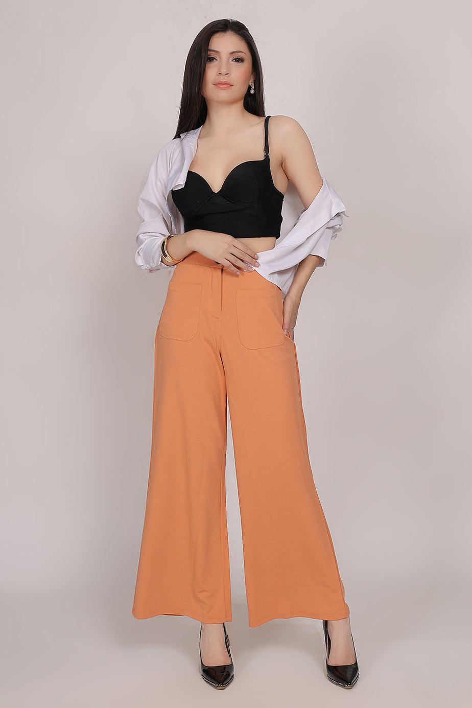 Valentino Pants - Peach - FuchsiaBless
