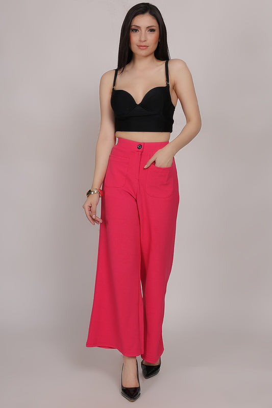 Valentino Pants - Pink - FuchsiaBless