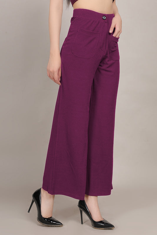 Valentino Pants - Purple - FuchsiaBless