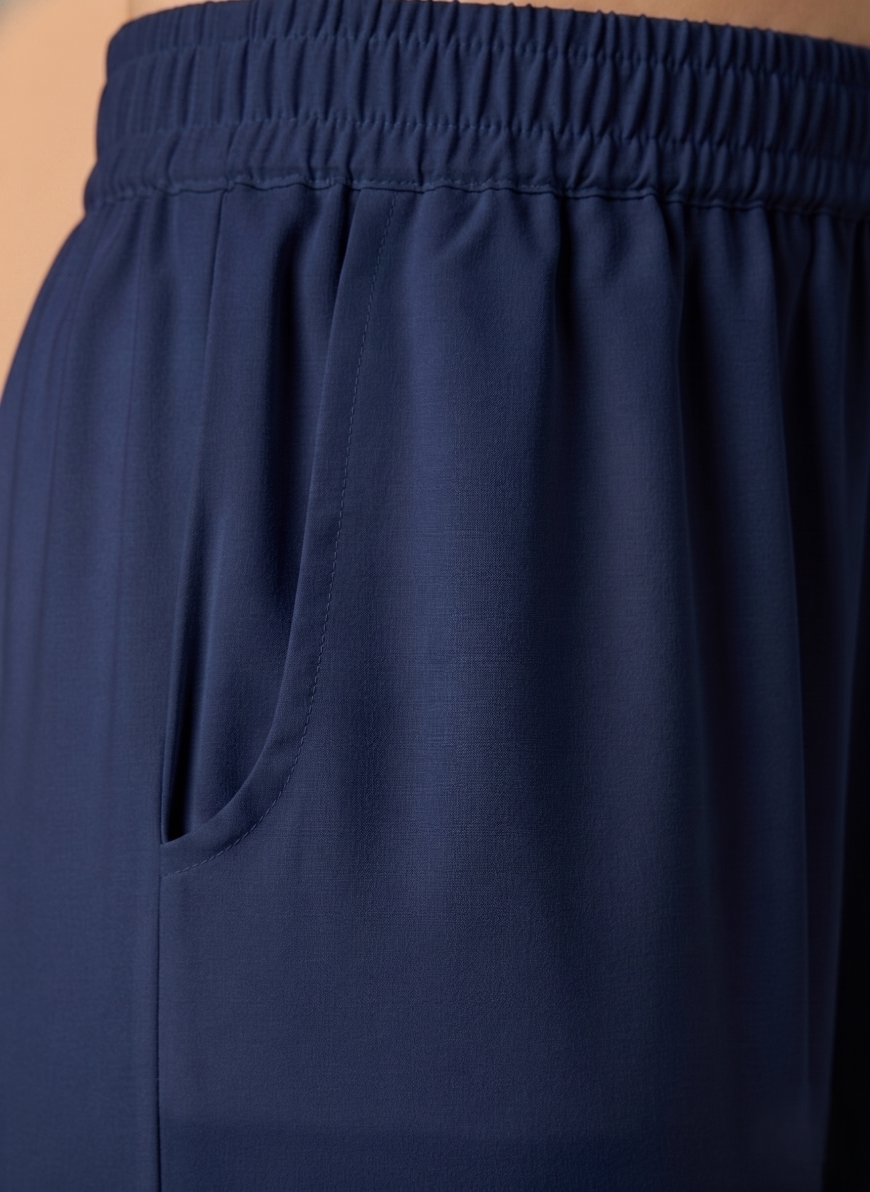 Palazzo Pants - Navy Blue