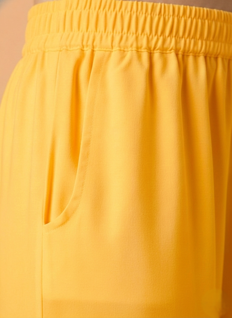 Palazzo Pants - Yellow