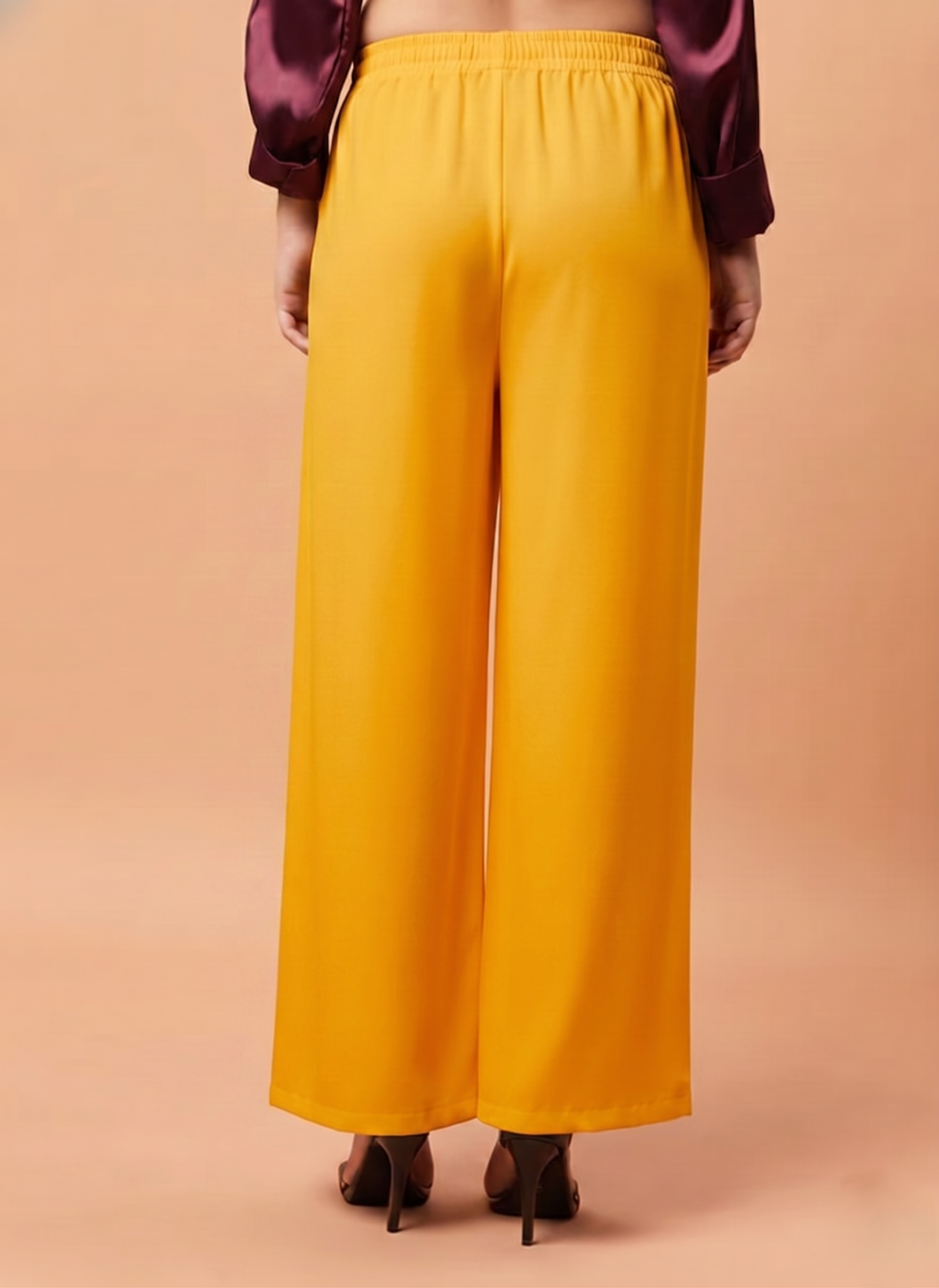 Palazzo Pants - Yellow