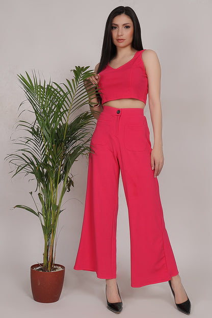 Valentino Cord Set - Pink - FuchsiaBless