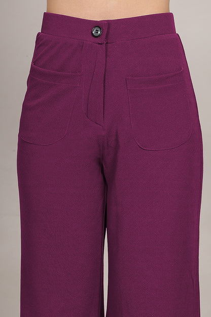 Valentino Cord Set - Purple - FuchsiaBless