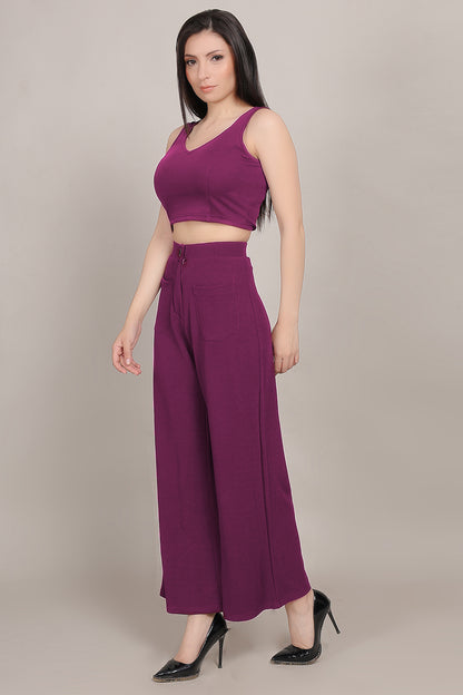 Valentino Cord Set - Purple - FuchsiaBless