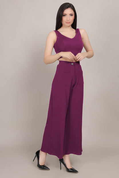 Valentino Cord Set - Purple - FuchsiaBless