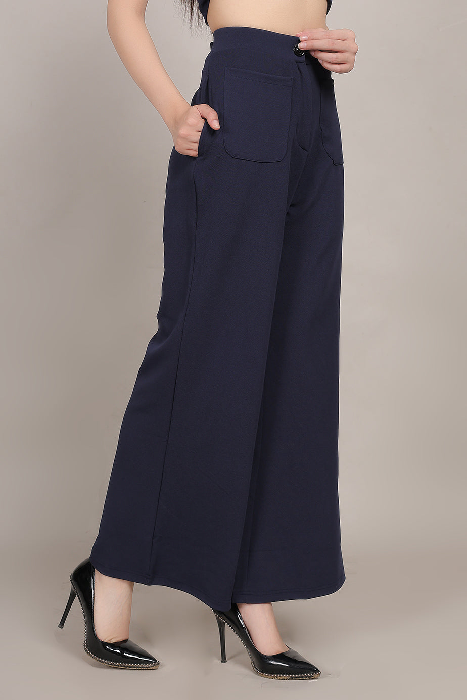 Valentino Pants - Blue - FuchsiaBless