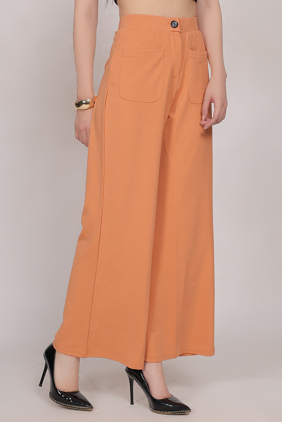 Valentino Pants - Peach - FuchsiaBless