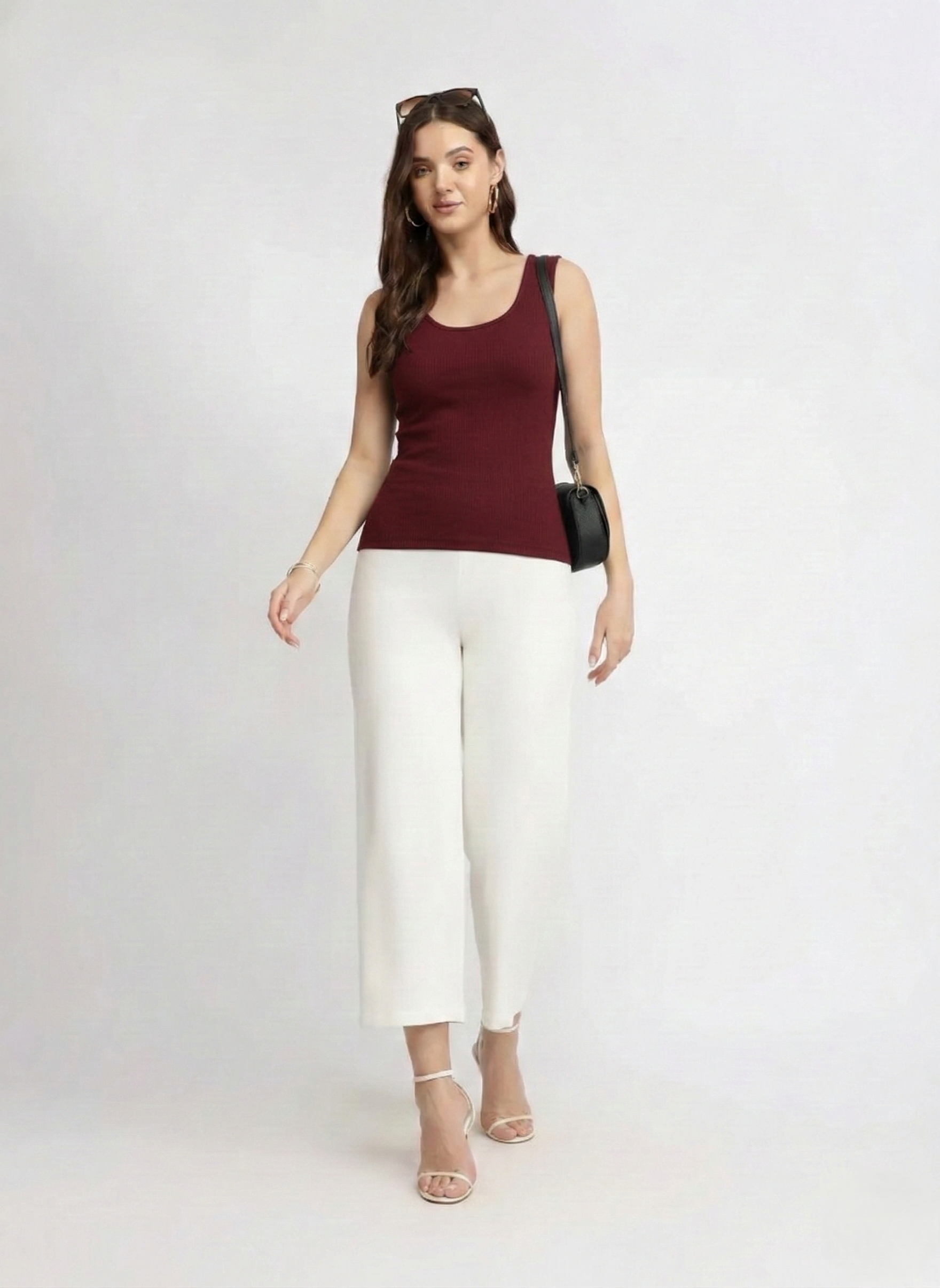 Tank Top - Maroon