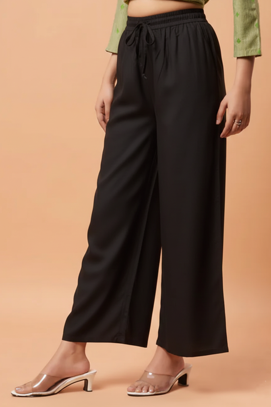 Palazzo Pants - Black