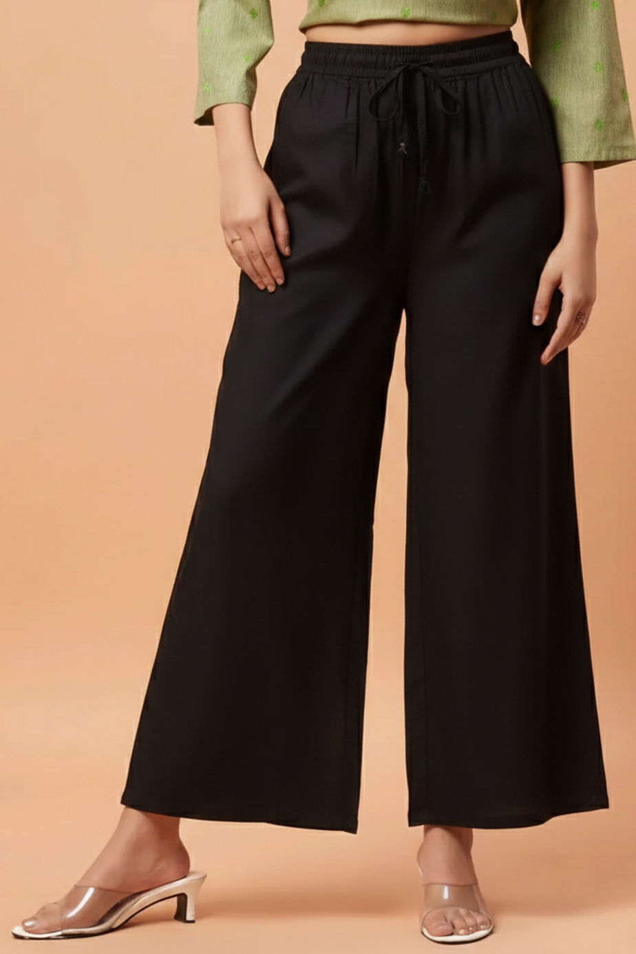 Palazzo Pants - Black