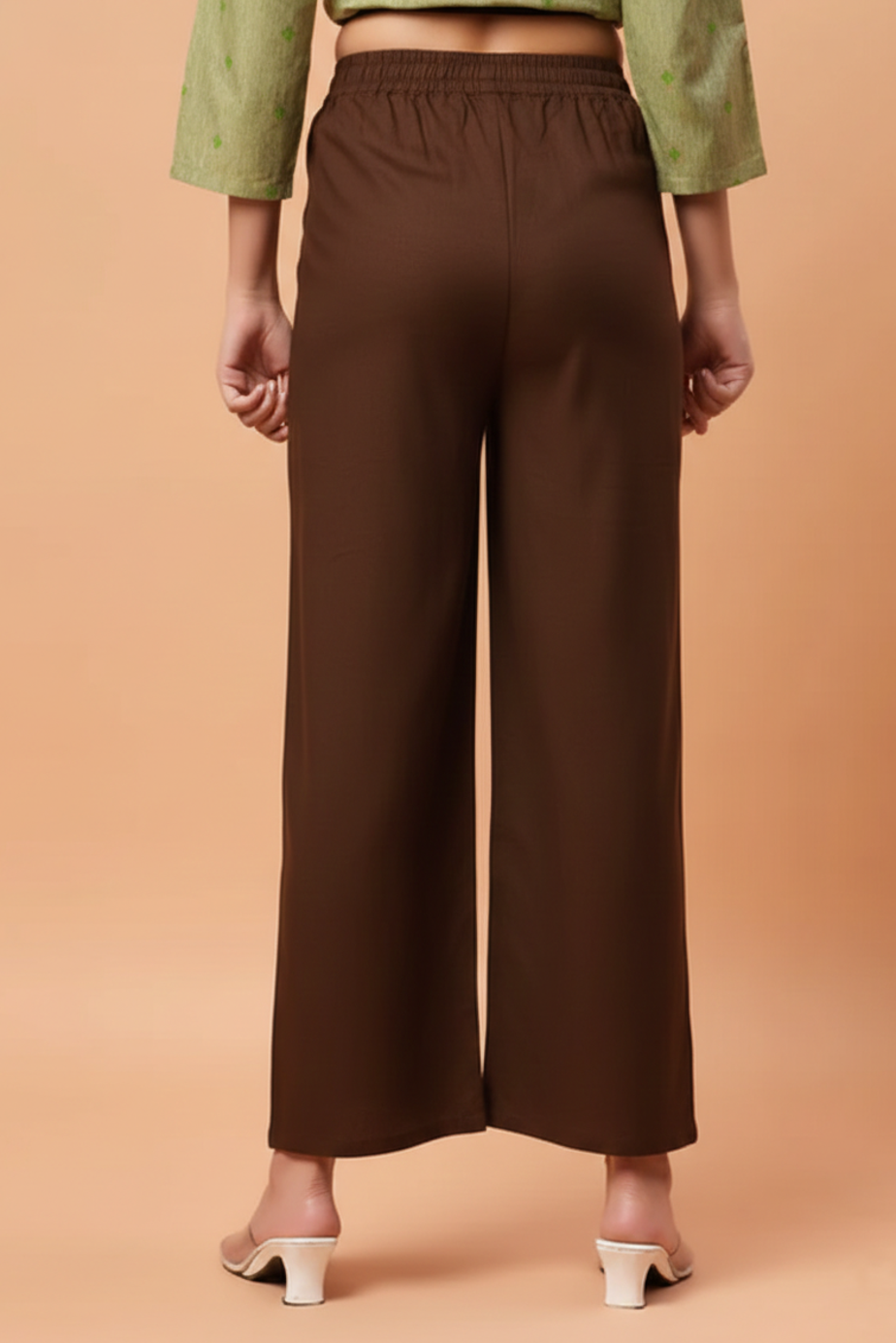 Palazzo Pants - Brown