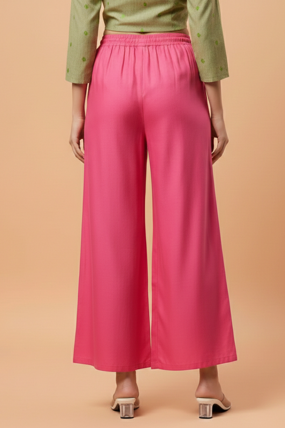 Palazzo Pants - Pink