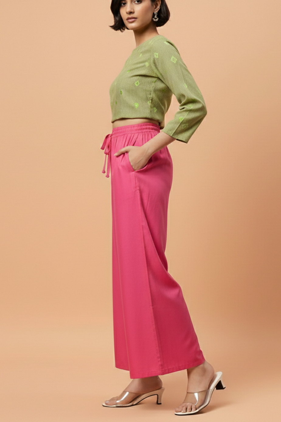 Palazzo Pants - Pink
