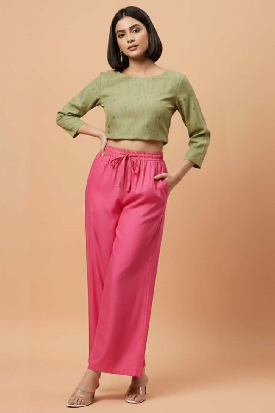 Palazzo Pants - Pink