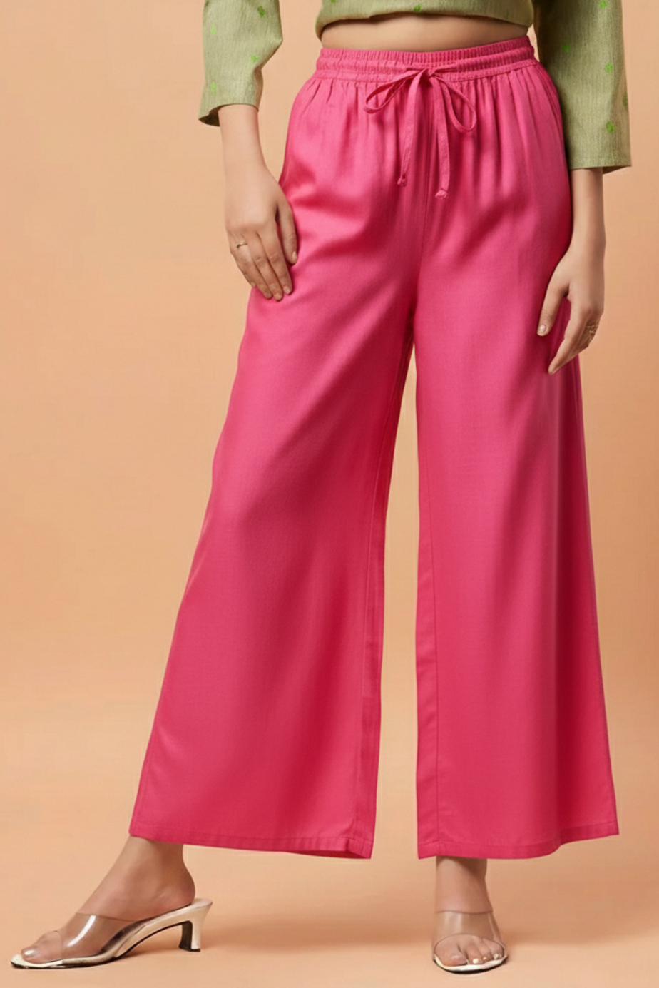Palazzo Pants - Pink